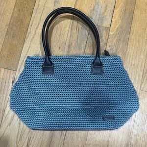 The Sak Blue and Black Tote Bag